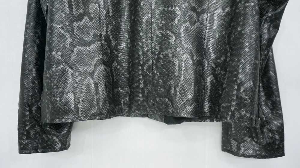 Designer Faux Snake Skin Women's Jacket - image 8