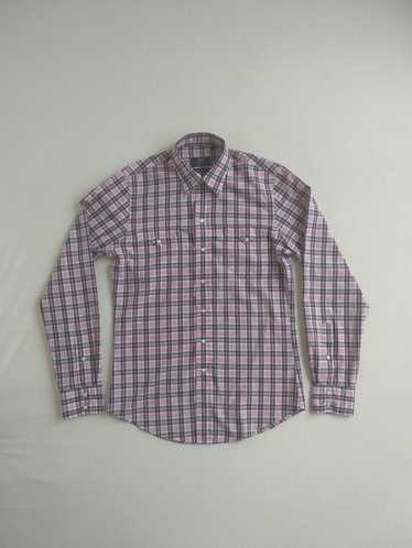 Boggi Checkered CUSTOM FIT Shirt - image 1