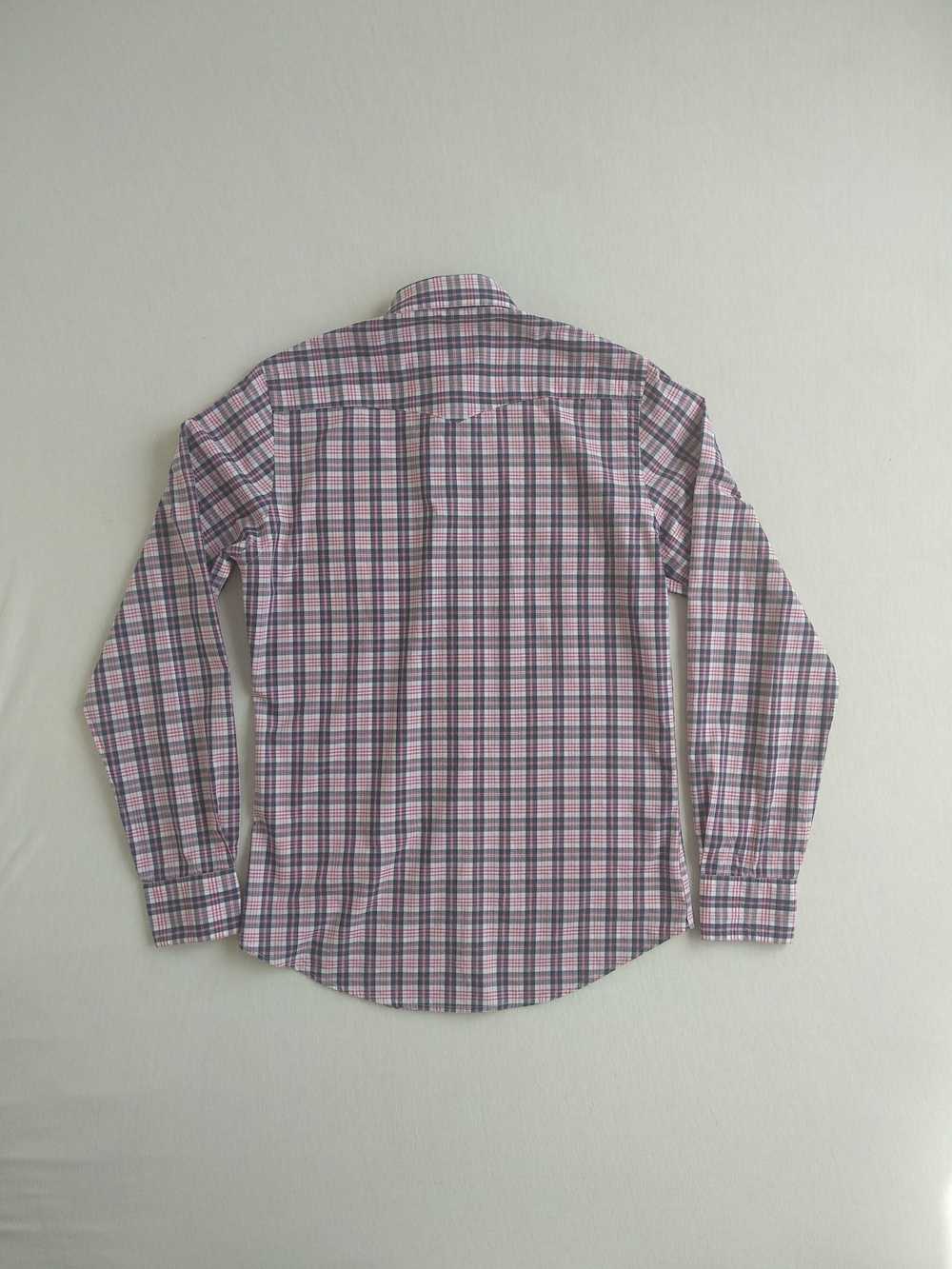 Boggi Checkered CUSTOM FIT Shirt - image 2