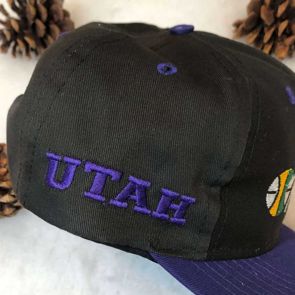 Vintage NBA Utah Jazz Competitor Twill Snapback H… - image 3