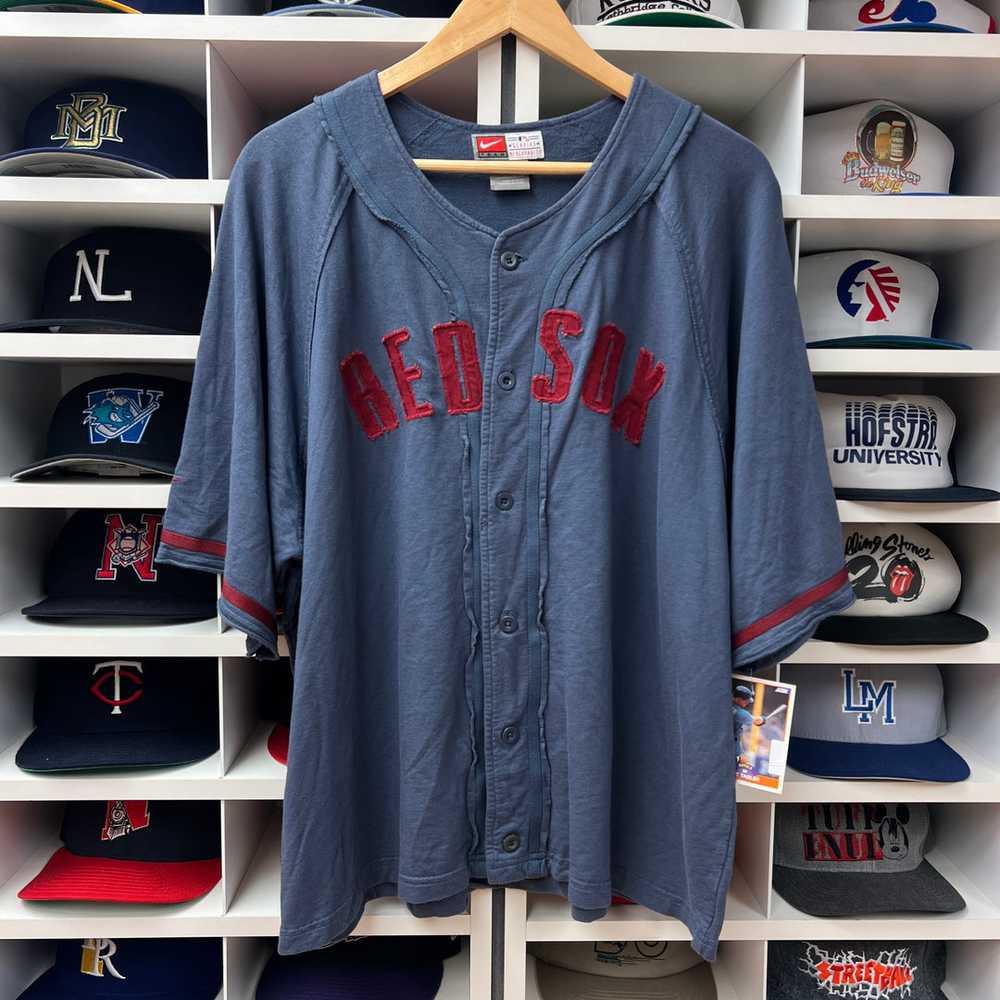 Vintage Boston Red Sox Nike Jersey L - image 2