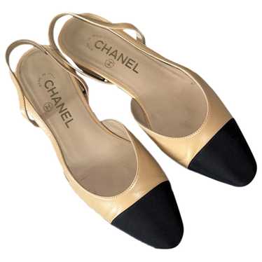 Chanel Slingback leather ballet flats - image 1