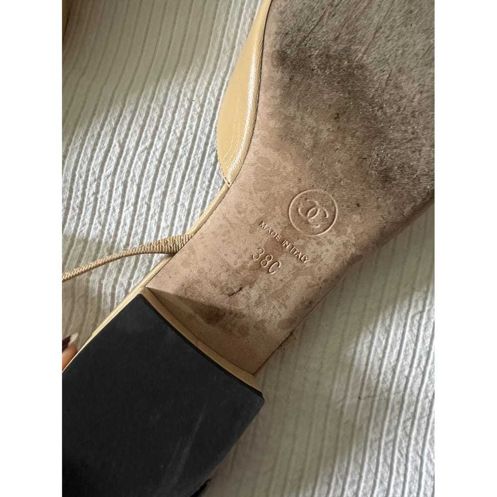Chanel Slingback leather ballet flats - image 7