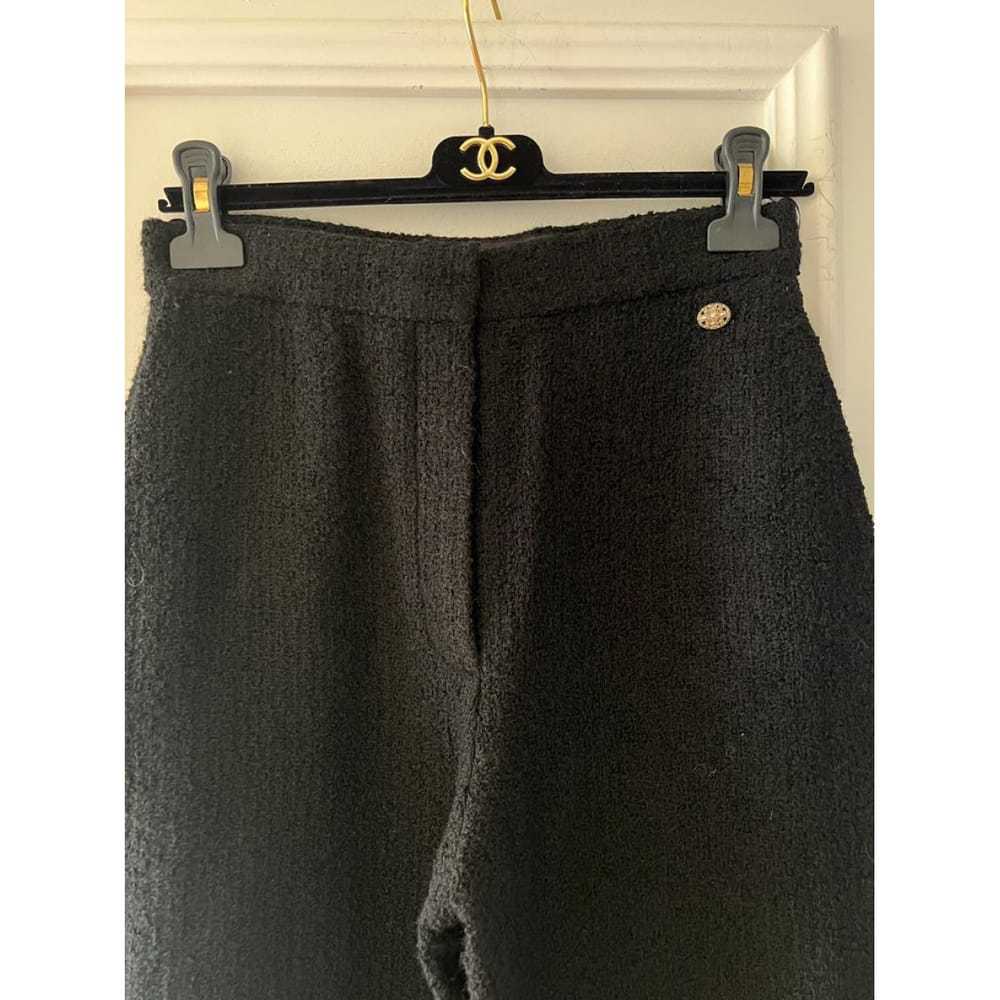 Chanel Wool large pants - image 2