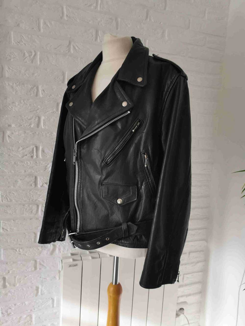 Leather perfecto - Black leather perfecto from th… - image 3