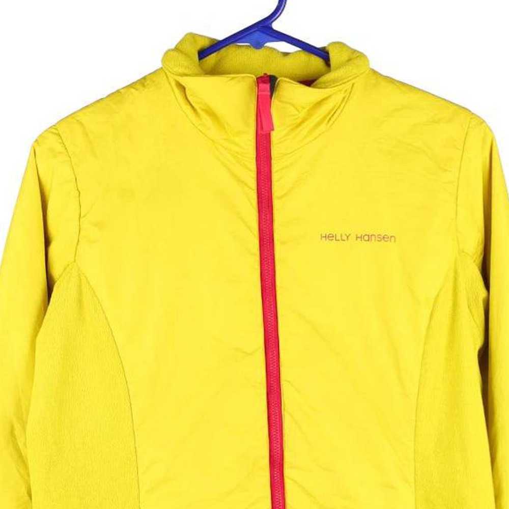 Helly Hansen Fleece Jacket - Medium Yellow Polyes… - image 3