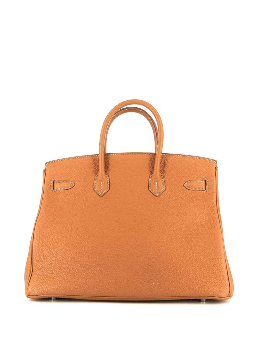 Hermès Pre-Owned 2017 Birkin 35 handbag - Orange - image 2