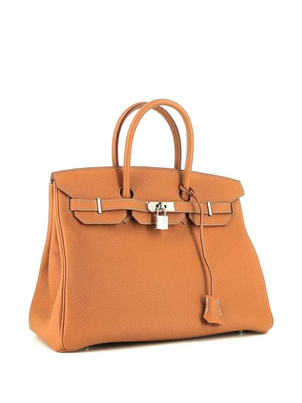 Hermès Pre-Owned 2017 Birkin 35 handbag - Orange - image 4