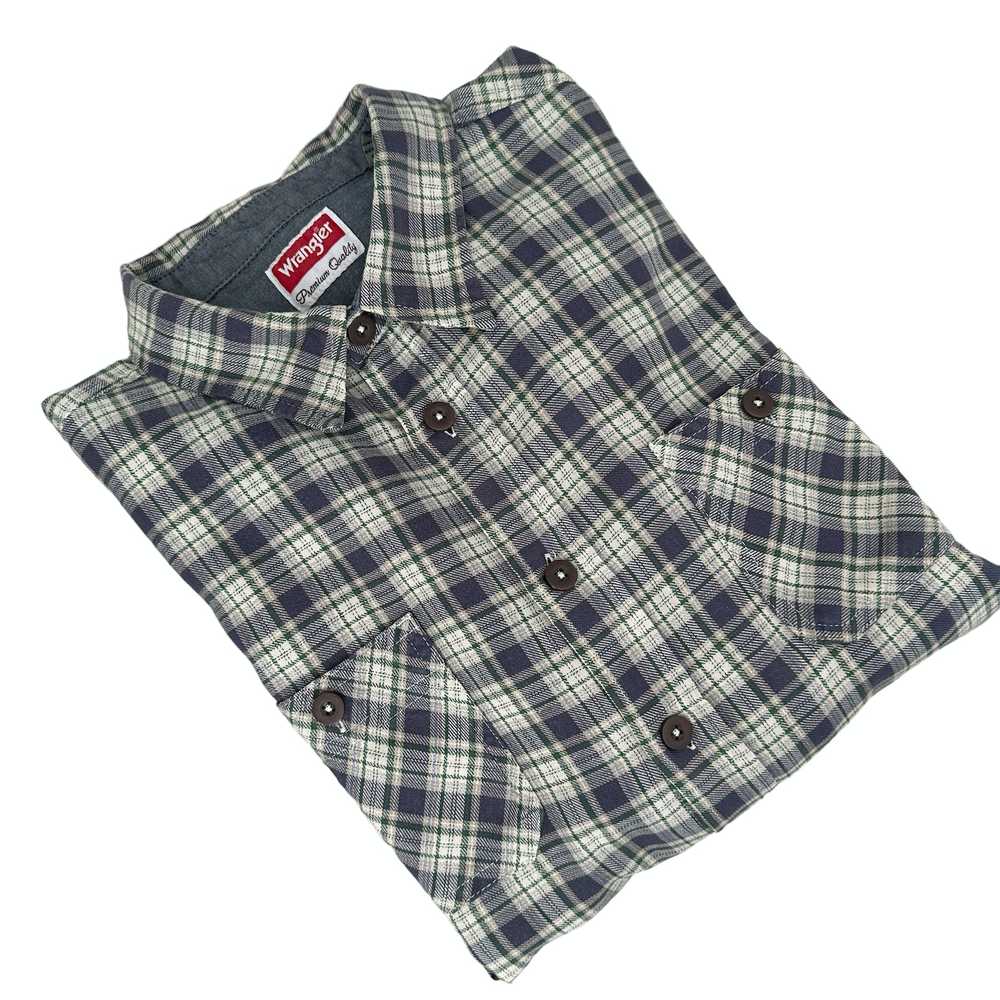 Wrangler Wrangler Plaid Flannel Shirt - image 1