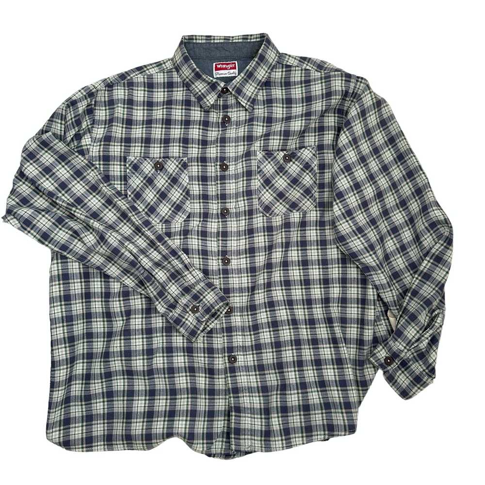 Wrangler Wrangler Plaid Flannel Shirt - image 4
