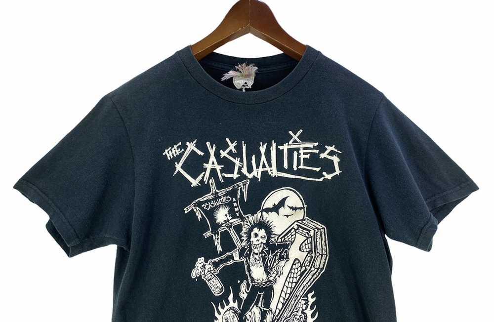 Band Tees × Fruit Of The Loom The Casualties Punk… - image 2