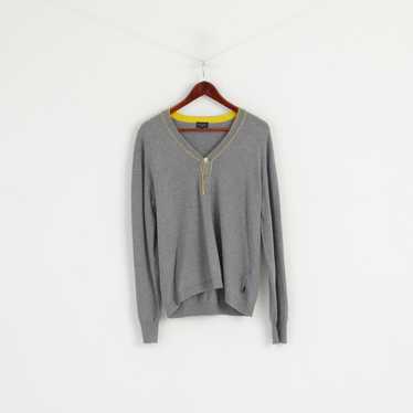 Paul Smith Paul Smith Jeans Men M Jumper Grey Cot… - image 1