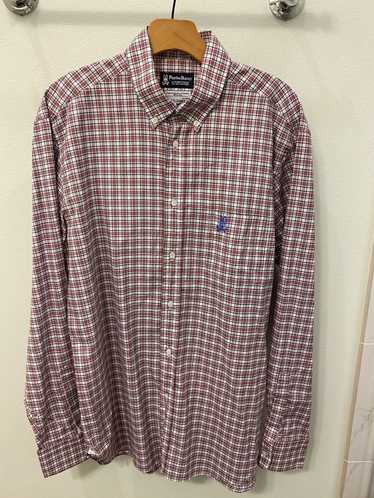 Psycho Bunny Plaid Button Down Shirt