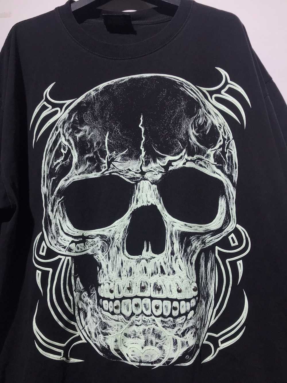 Expert Horror × Skulls × Vintage VINTAGE SKULL GL… - image 2