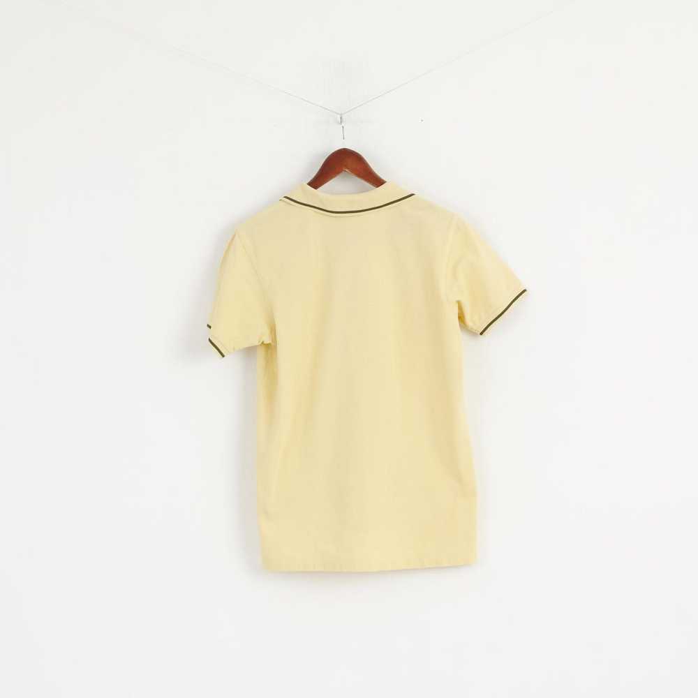 Barbour Barbour Men S Polo Shirt Yellow Cotton De… - image 6