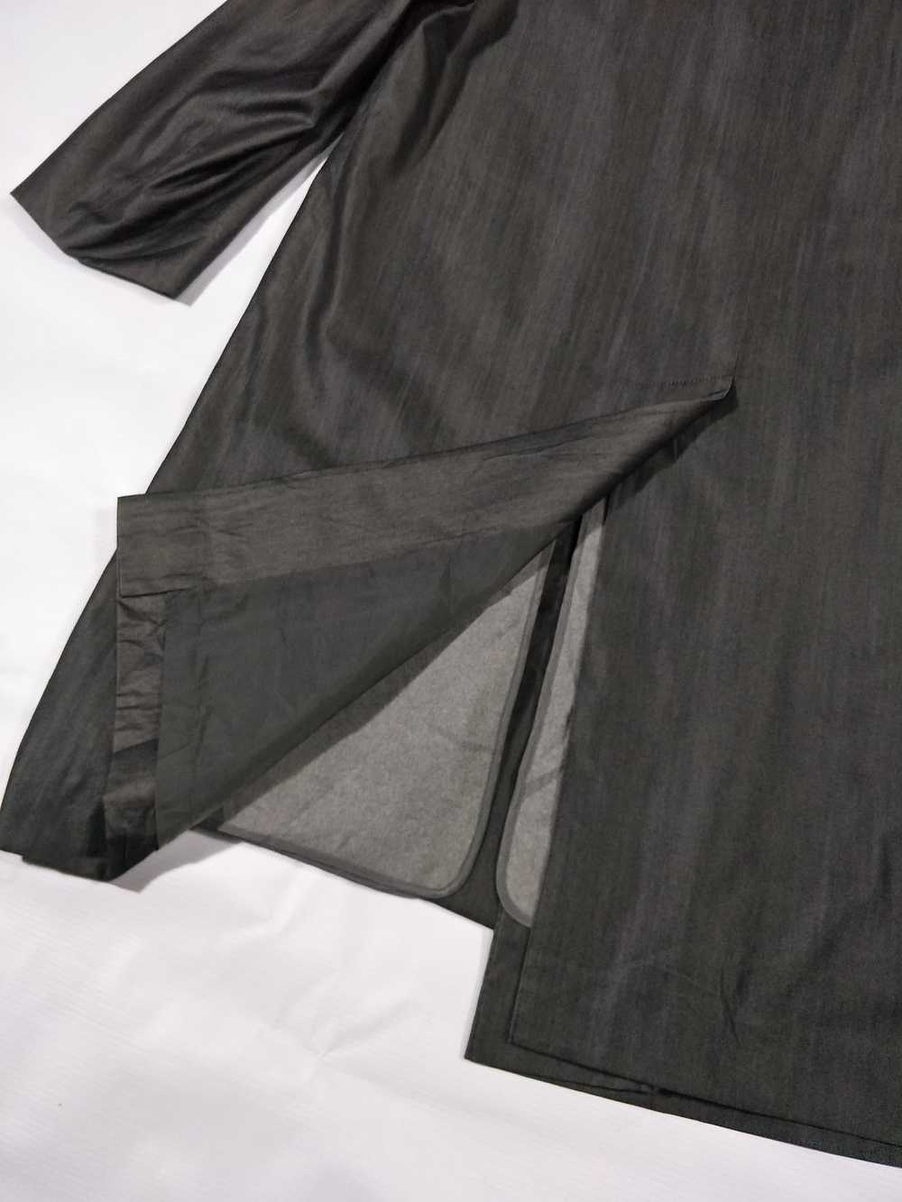 Lanvin Lanvin Full Length Coat Dark Gray Vintage - image 6