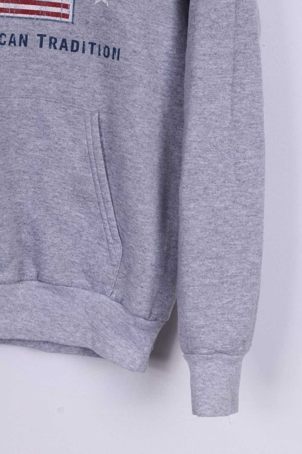 Hanes Hanes Mens S 34/36 Sweatshirt Grey Hooded J… - image 3