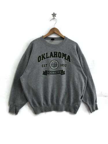 Vintage vintage oaklahoma sweatshirt grey long sle