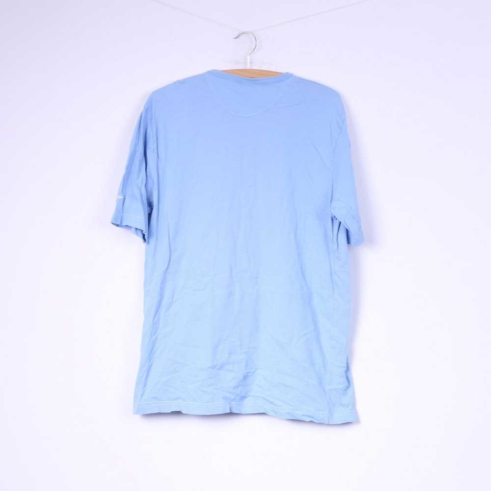 Umbro Umbro England Mens L T-Shirt Light Blue Cot… - image 6