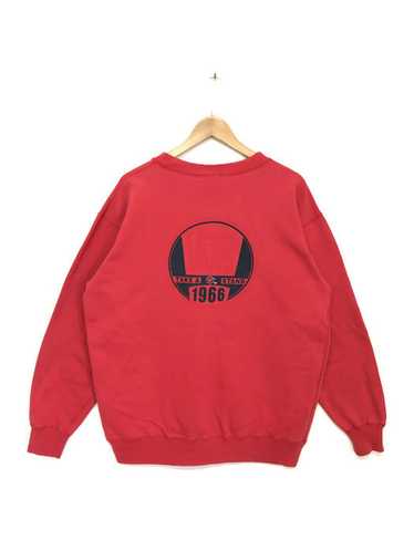 Vans Vans Sweatshirt Big Logo Red Color Skateboard