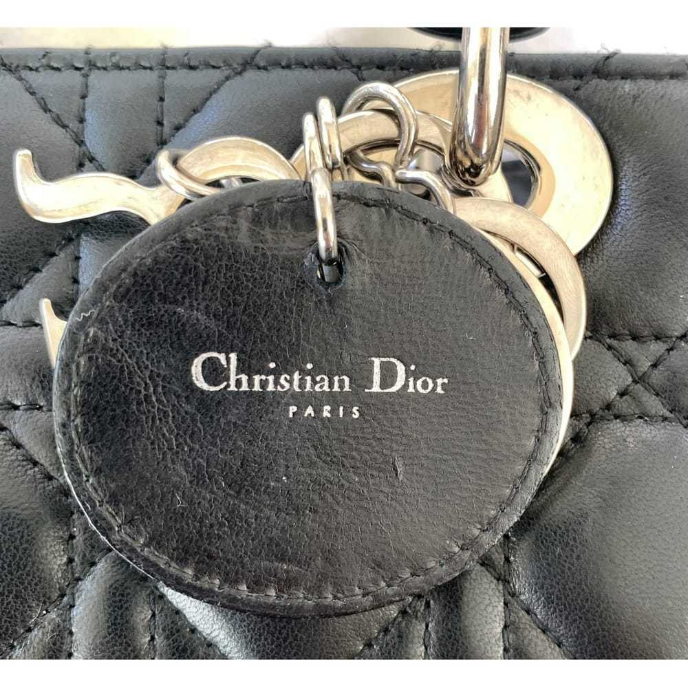 Christian Dior Leather satchel - image 9