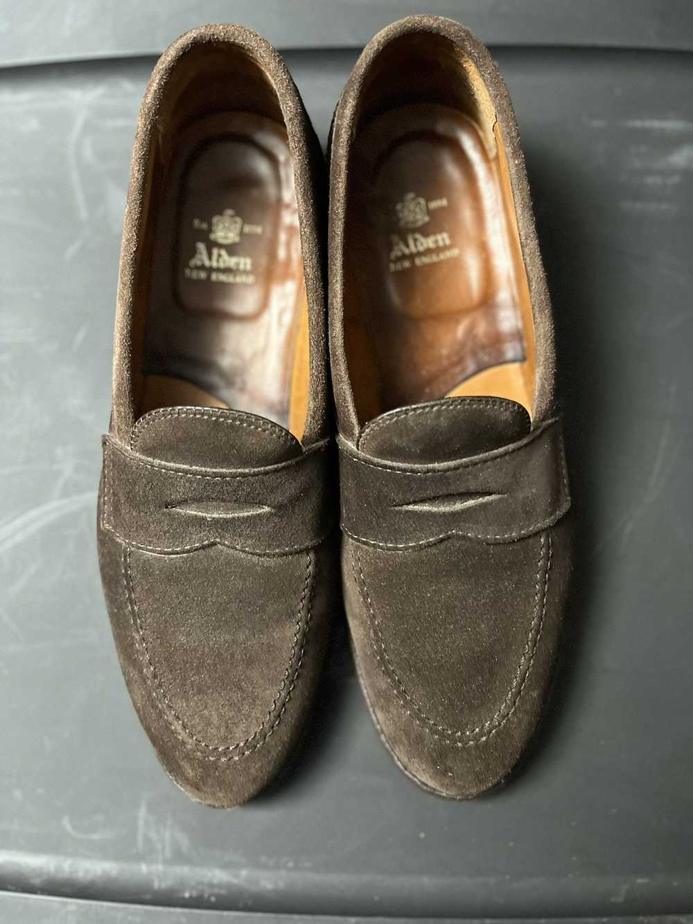 Alden Alden Suede loafer - image 1