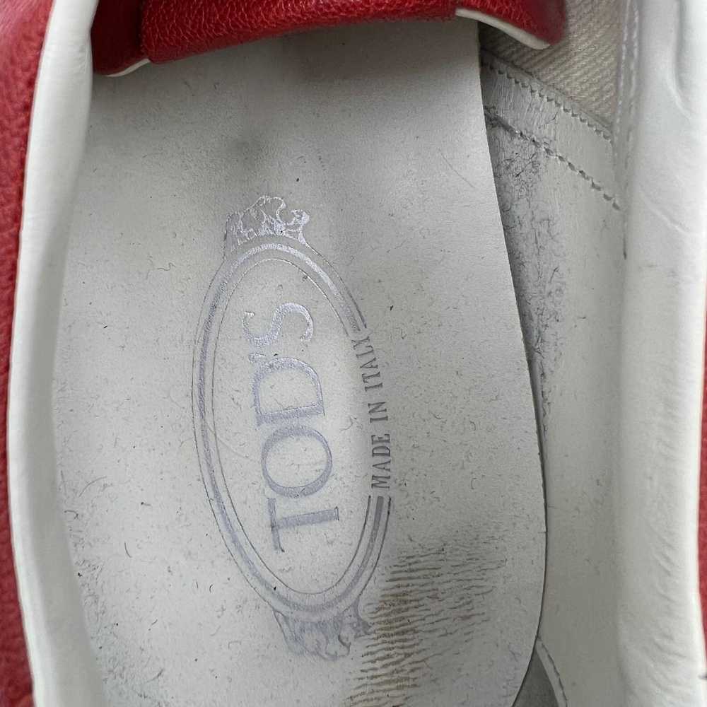 Tod's Tod’s Allacciato Sportivo Leather Sneaker R… - image 3