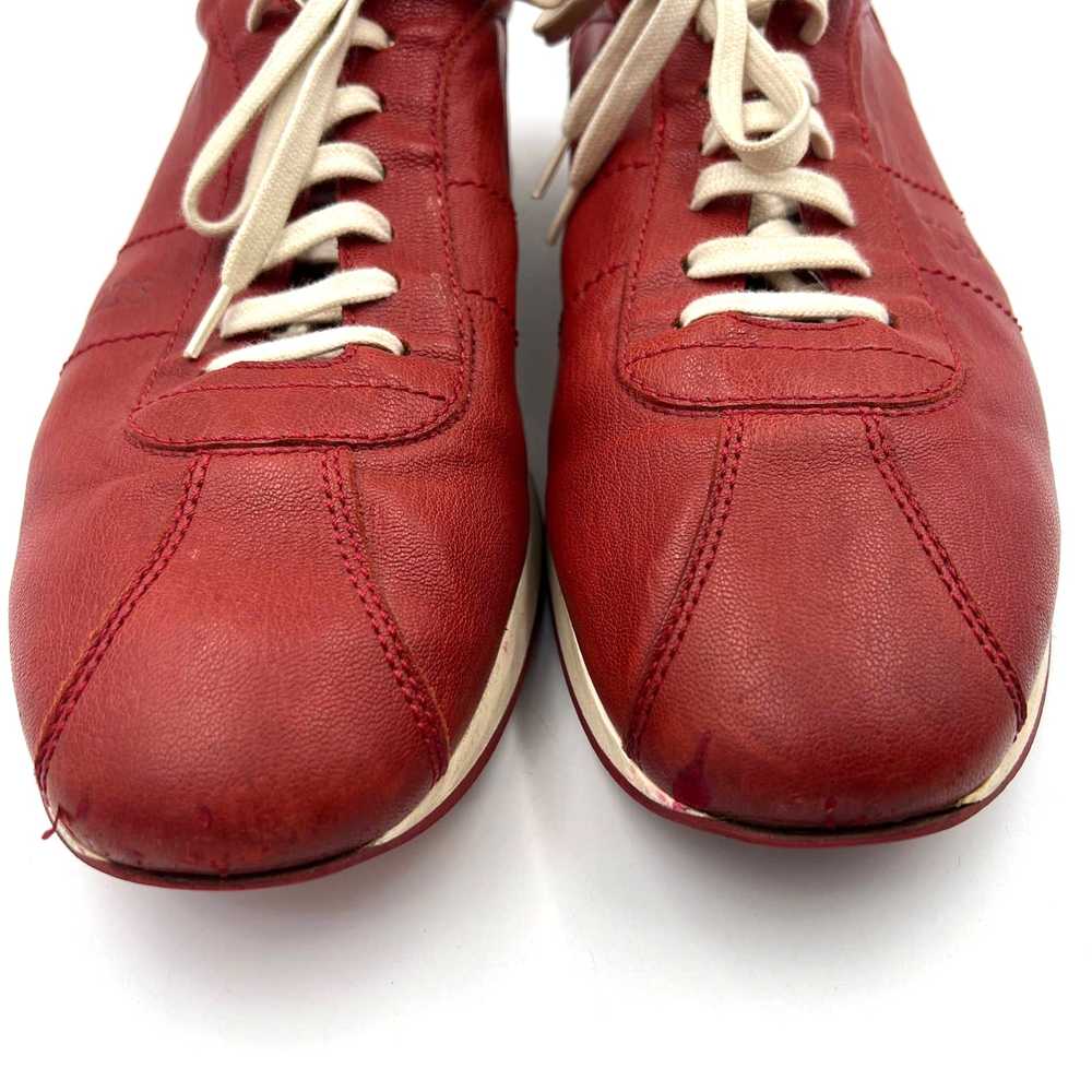 Tod's Tod’s Allacciato Sportivo Leather Sneaker R… - image 7