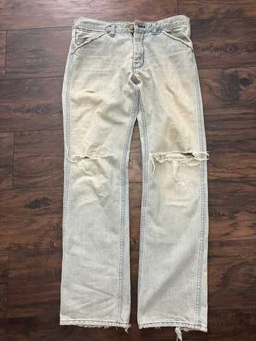 Number (N)ine Number (N)ine AW02 Distressed Jeans - image 1