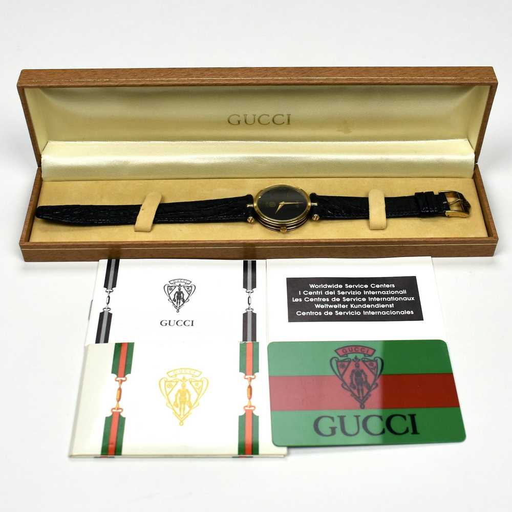 Gucci Gucci 2000M Gold Bally's Casino Dial Watch - image 2