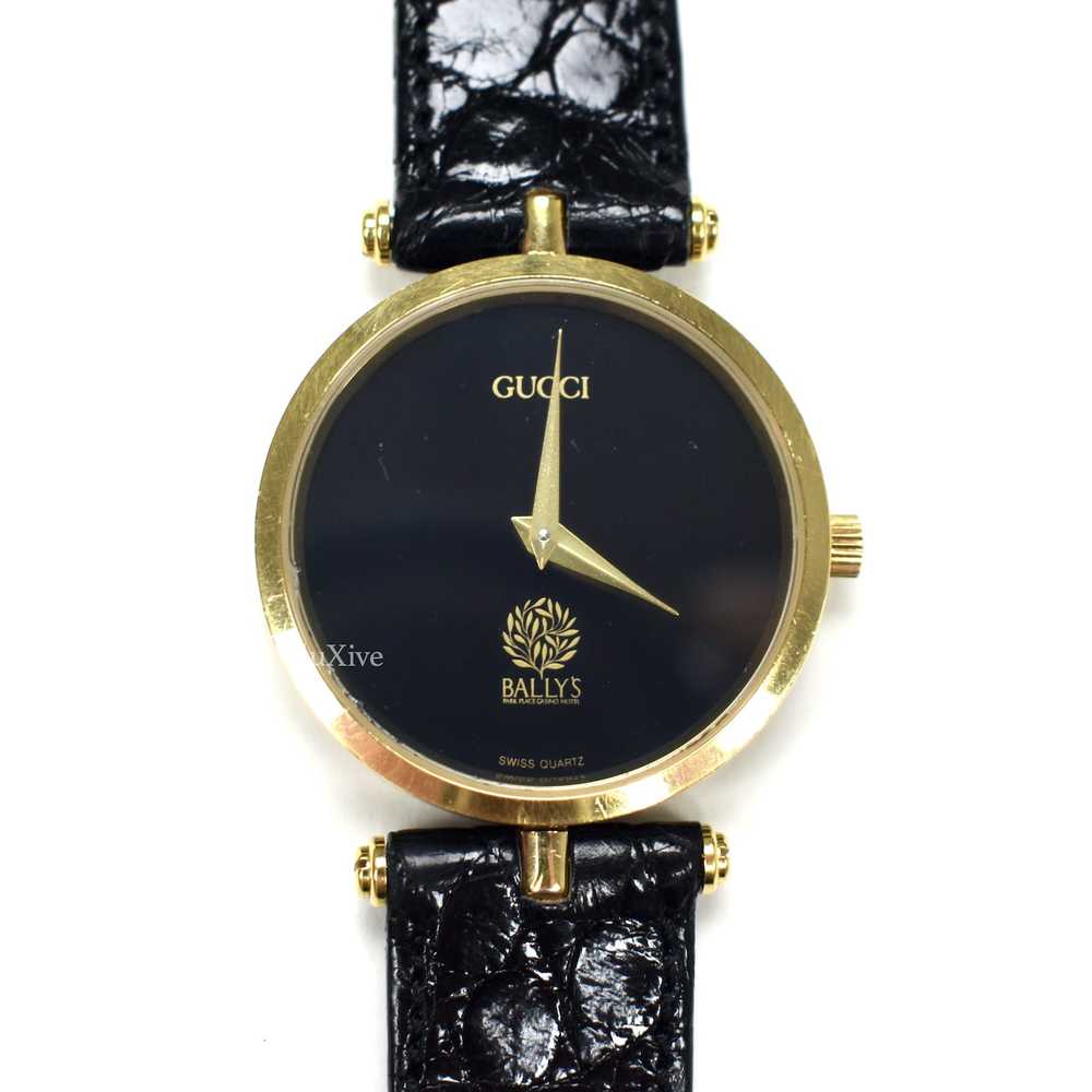 Gucci Gucci 2000M Gold Bally's Casino Dial Watch - image 8