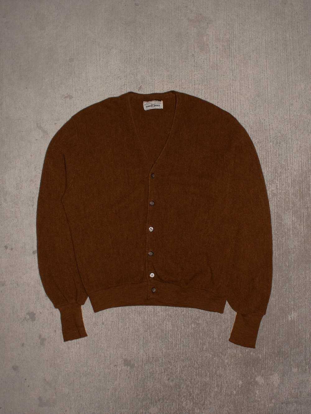 Streetwear × Vintage Vintage Brown Alpaca/Wool Ca… - image 1