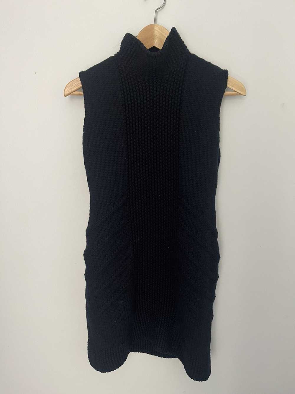 Prada Prada Knitted Sleeveless Sweater Dress - image 1