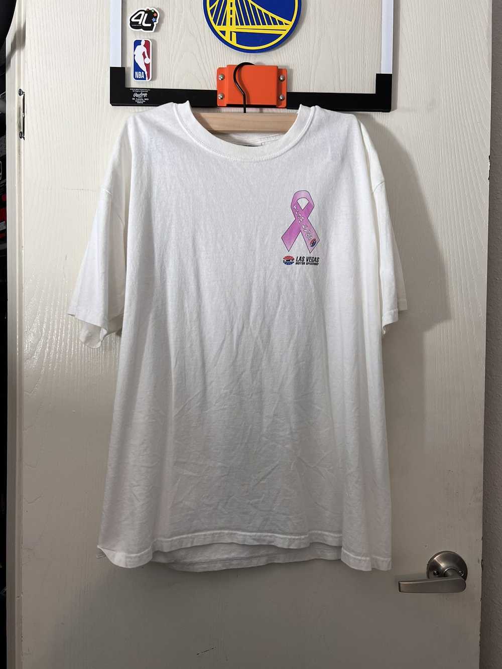 NASCAR × Streetwear NASCAR Breast Cancer Tee - image 2
