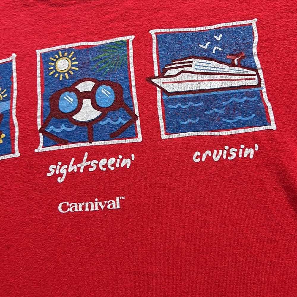 Gildan Vintage Carnival Cruise chillin sightseein… - image 3