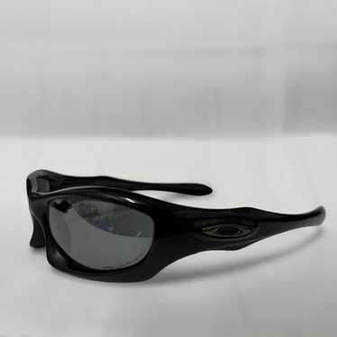 Oakley Monster Dog Polished Black w/ Shallow Blue Pol… - Gem