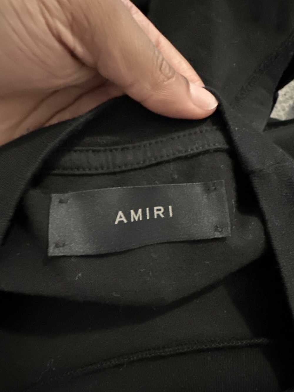 Amiri Black M.A. T-Shirt - image 5