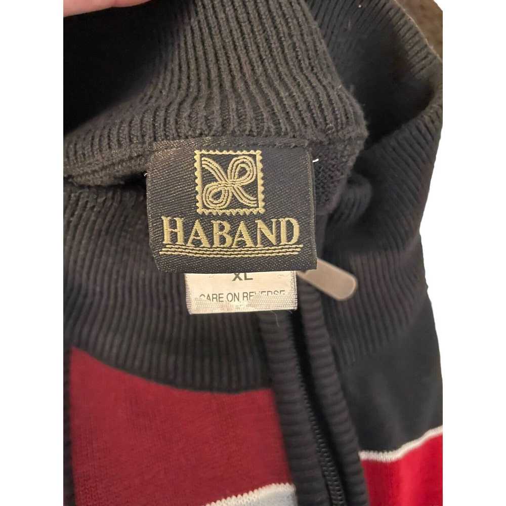 Haband Vintage Haband Colorblock Quarter Zip Swea… - image 7