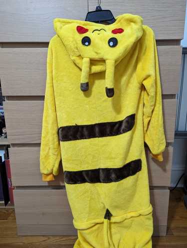 Pokemon Pikachu Onesie Adult Small Child XL - image 1