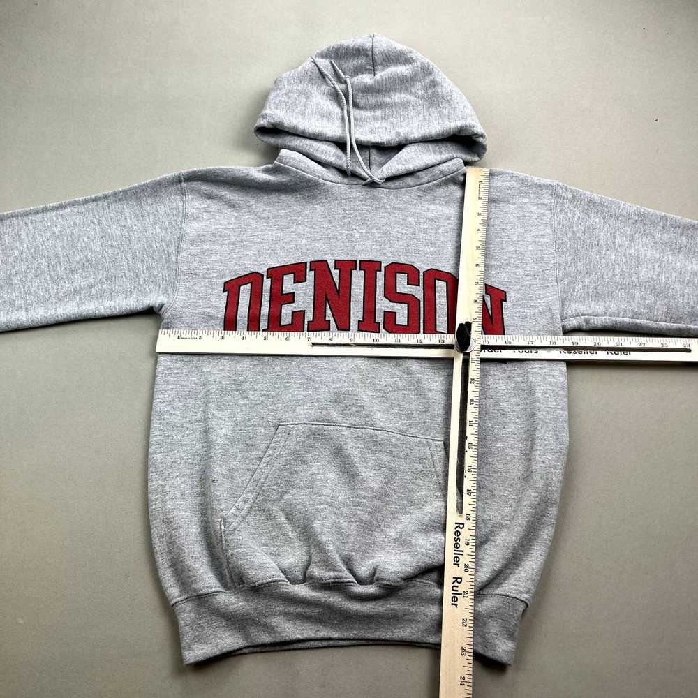 Champion Denison University Hoodie Sweatshirt Gra… - image 7