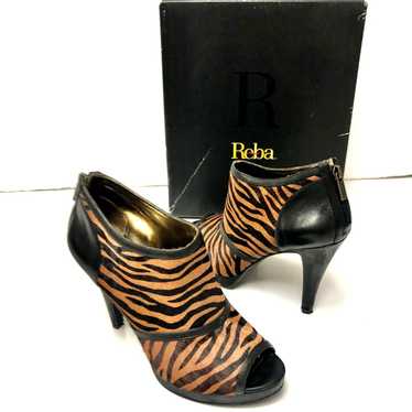 Unkwn Reba BRIELL PONY HAIR Fur ZEBRA STRIPE Stile