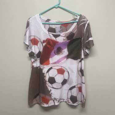 Vintage Banabee Womens Vintage Mexico Soccer Blous