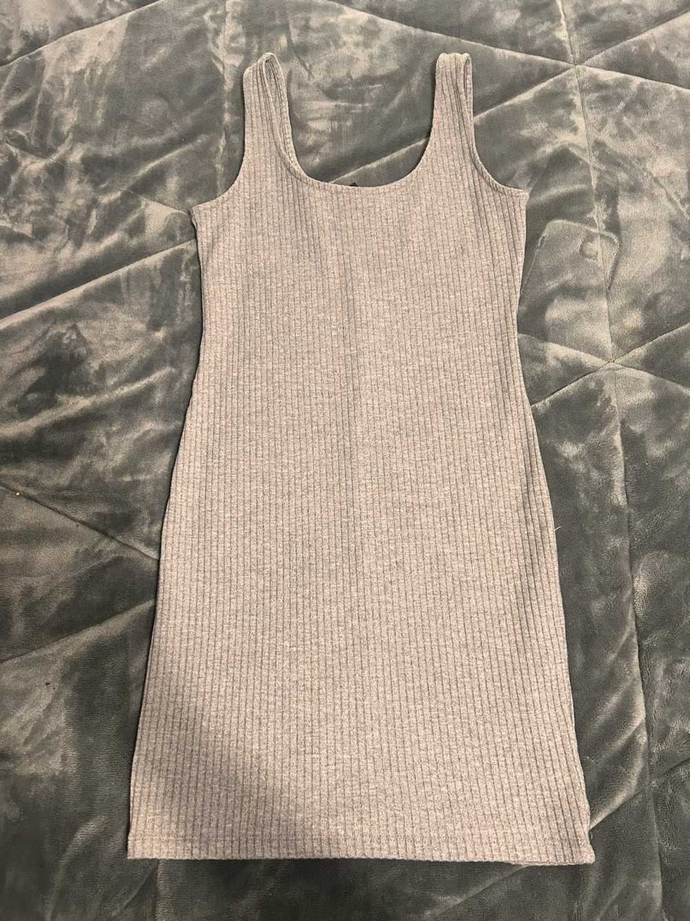 Forever 21 Short Grey Tank Top Dress - image 1