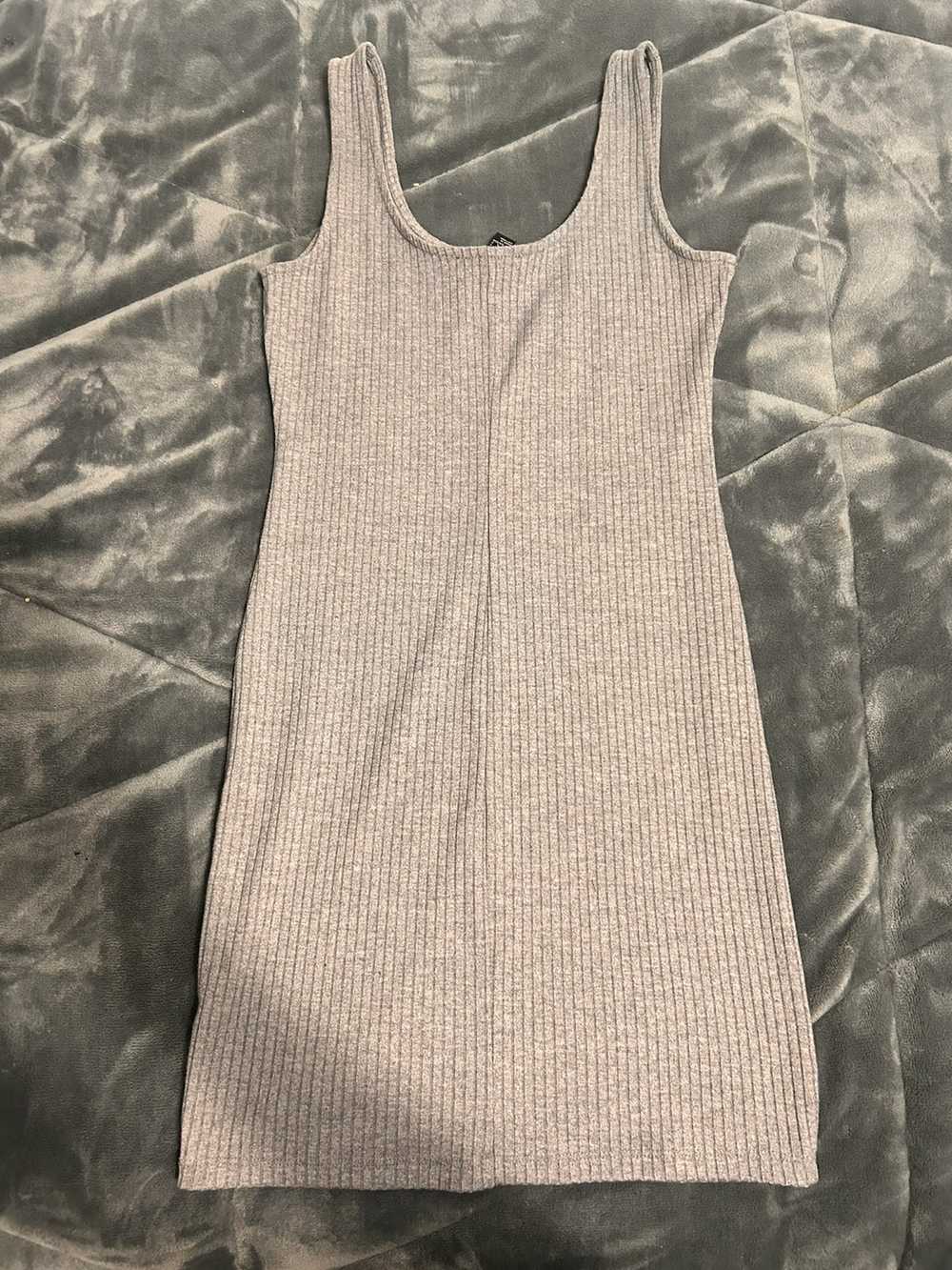 Forever 21 Short Grey Tank Top Dress - image 2