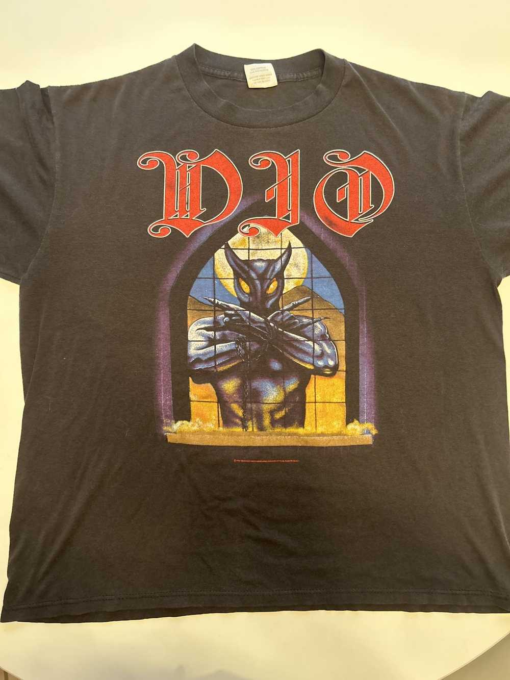 Band Tees × Streetwear × Vintage 1987 dio tour shirt … - Gem