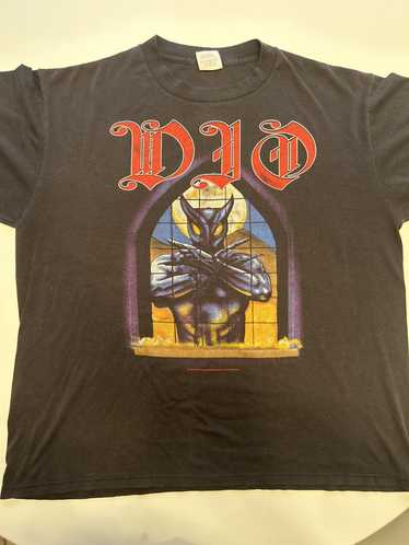 1987 DIO DREAM EVIL Double Sided Vintage Raglan // Size Large