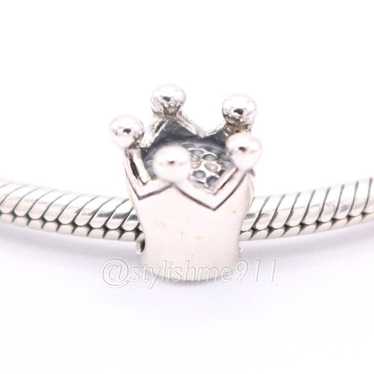CAMILLA Chamilia Sterling Silver Crown Bead - image 1
