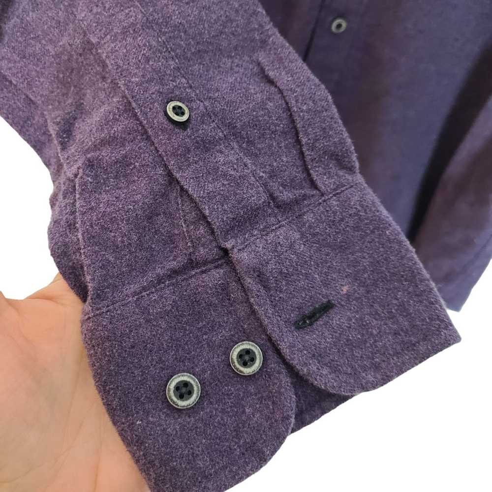 UNTUCKit UNTUCKit Men L Purple Long Sleeve Button… - image 4