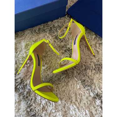 Stuart Weitzman Stuart Weitzman Neon Nudist Sandal - image 1