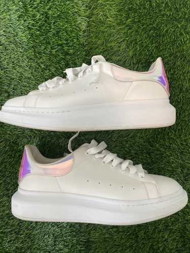 Alexander mcqueen white shock clearance pink